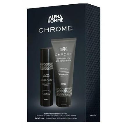 Набор парфюмерные компаньоны Alpha Homme Chrome AH/N10 - фото 1