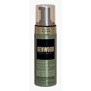 Очищающая пена для лица и бороды Genwood
