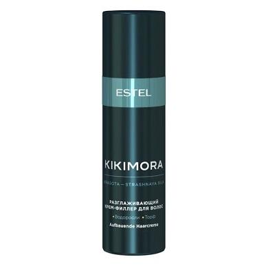 Разглаживающий крем-филлер для волос Kikimora ультраувлажняющий торфяной шампунь для волос kikimora kiki s1 1000 мл