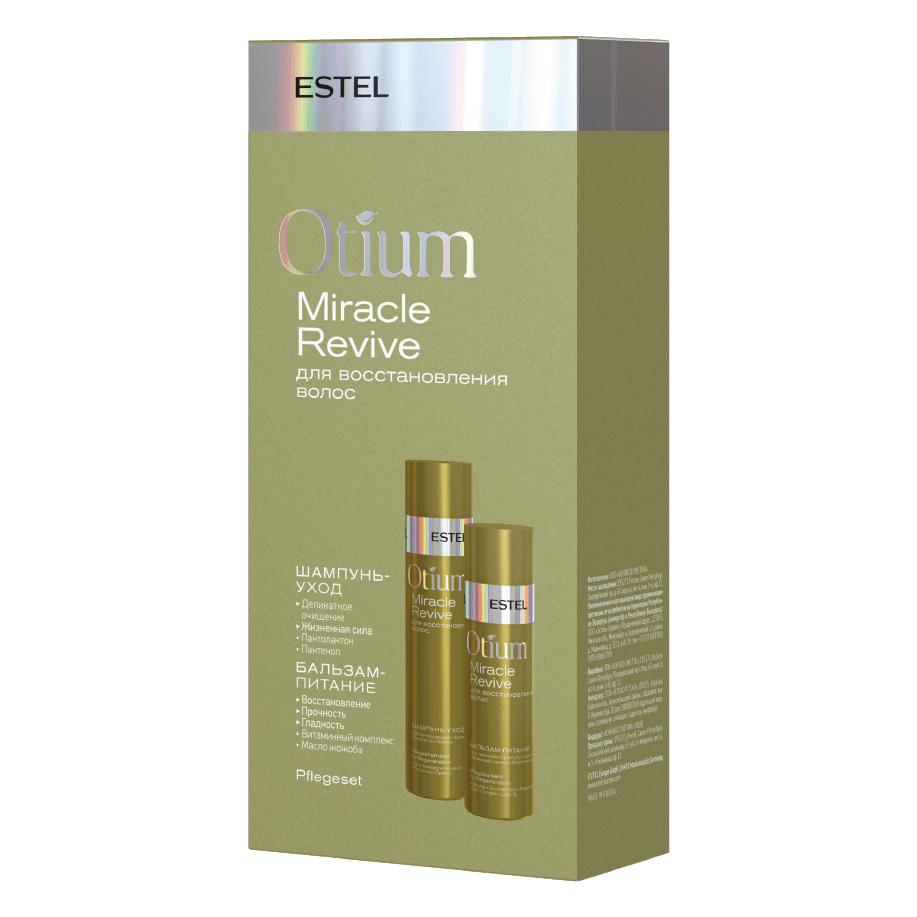Набор для восстановления волос Miracle Revive эликсир для волос сила кератина otium miracle revive