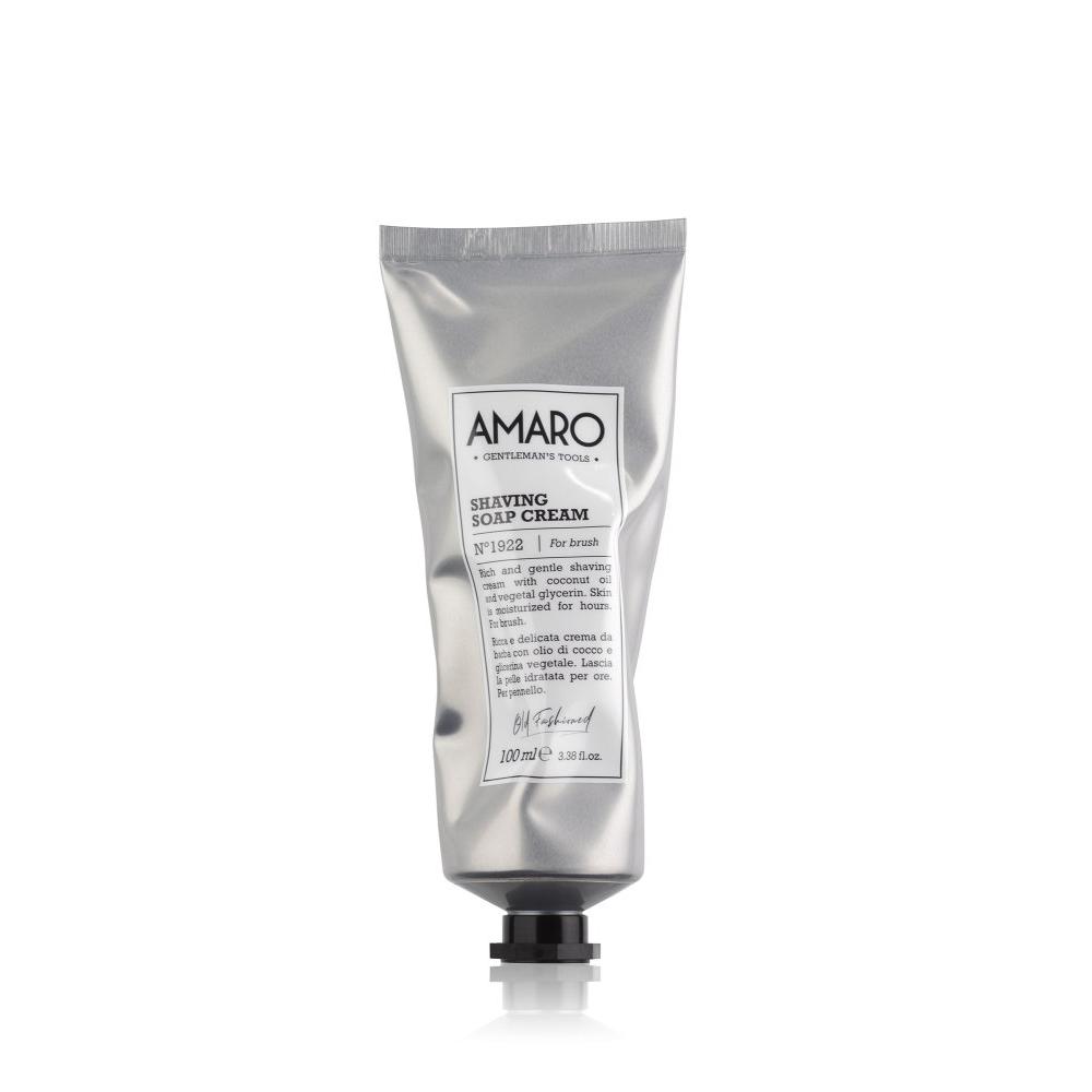 Крем для бритья Amaro Shaving Soap Cream пенящийся крем для бритья collistar shaving cream 200 мл