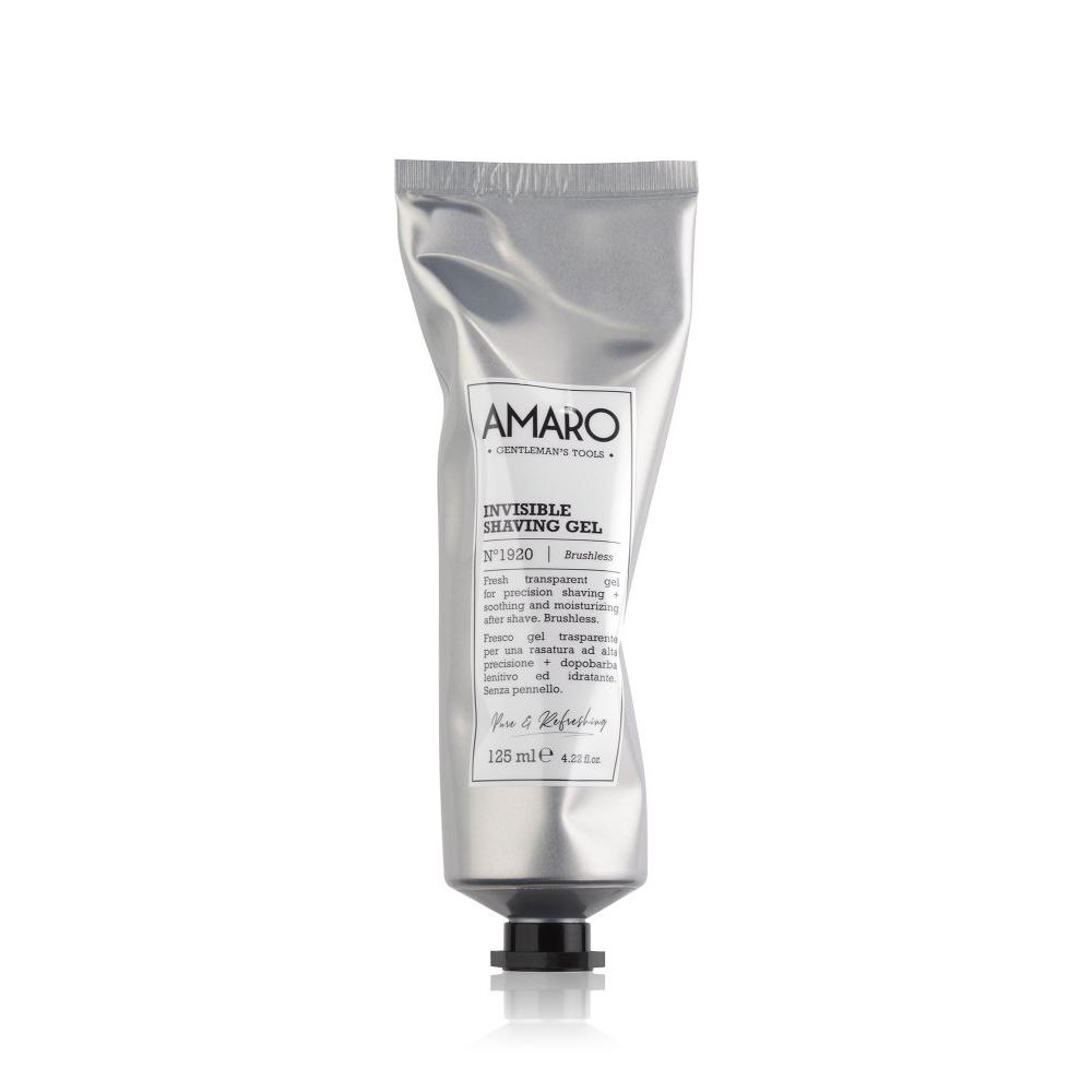 Прозрачный гель для бритья Amaro Invisible Shaving Gel declare пенка гель для бритья антистресс shaving gel foam antistress 150 мл