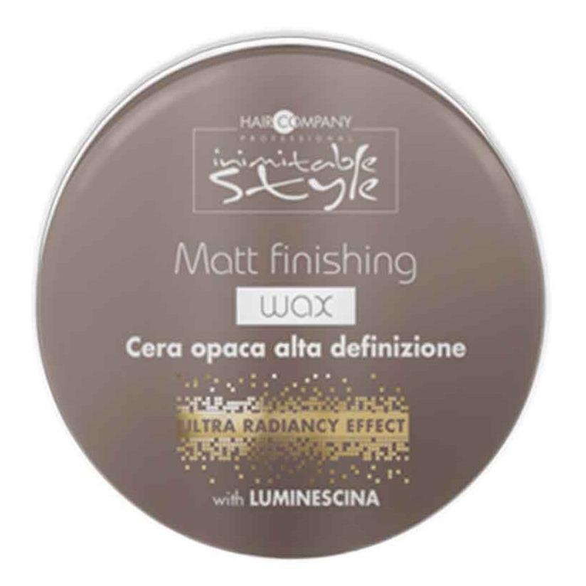 Купить Завершающий воск с матовым эффектом Inimitable Style Matt Finishing Wax, Hair Company Professional (Италия)