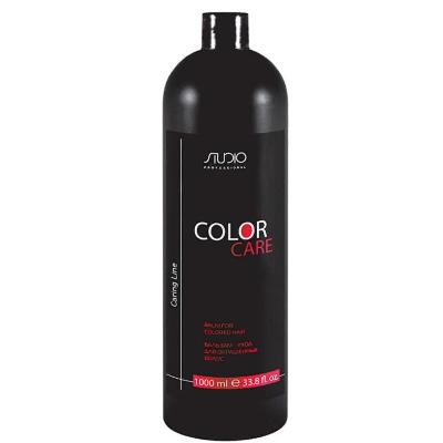 Бальзам-уход для окрашенных волос Color Care Caring Line (1000 мл) оттеночный бальзам life color фиолетовый