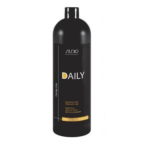 Шампунь частого использования Daily Caring Line (1000 мл) шампунь для частого применения с экстрактом листьев камелии daily shampoo ollin basic line