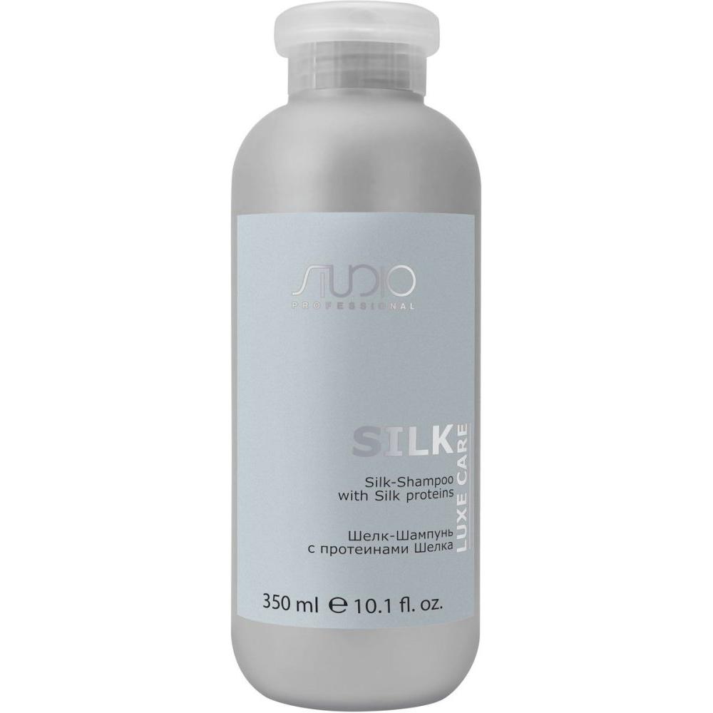 Шелк-Шампунь с протеинами шелка Luxe Care (350 мл) питательный шампунь с молочными протеинами milk line