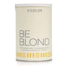 Порошок для осветления Be Blond, белый, осветляет на 7 уровней белый обесцвечивающий порошок
