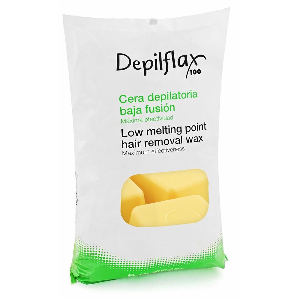 

Горячий воск в брикетах Depilflax золотой