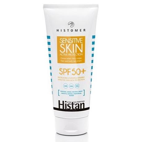 Купить Крем солнцезащитный для чувствительной кожи Histan Sensitive Skin Active Protection SPF 50+, Histomer (Италия)