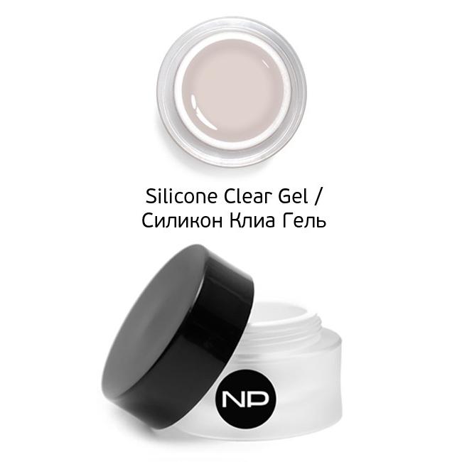Укрепляющий гель Silicone Clear Gel (002113, 15 мл) очень светлый блондин оксидативный тонирующий гель color gloss clear
