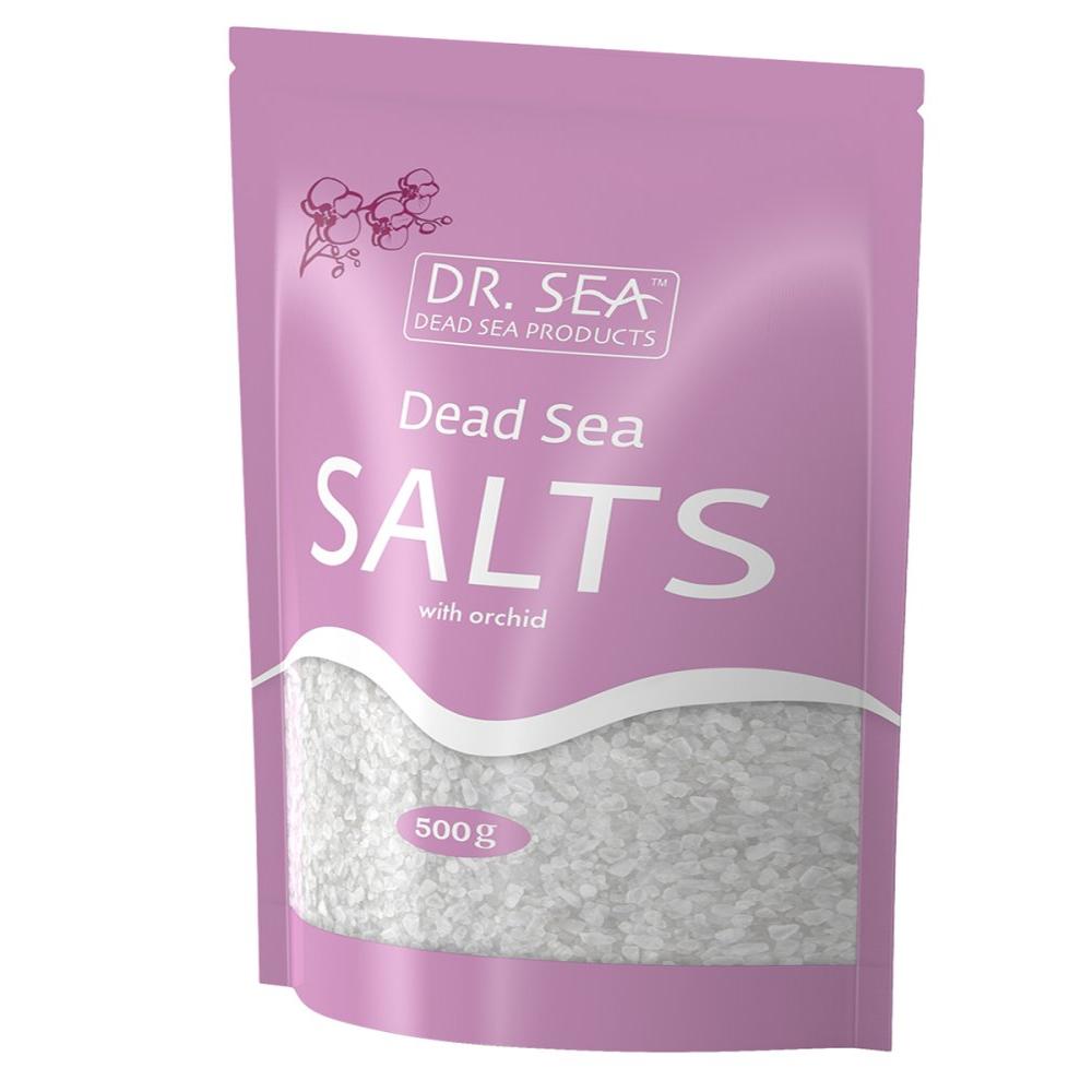 Соль Мертвого моря с экстрактом орхидеи (500 г) соль мертвого моря с экстрактом апельсина ds191 1200 г