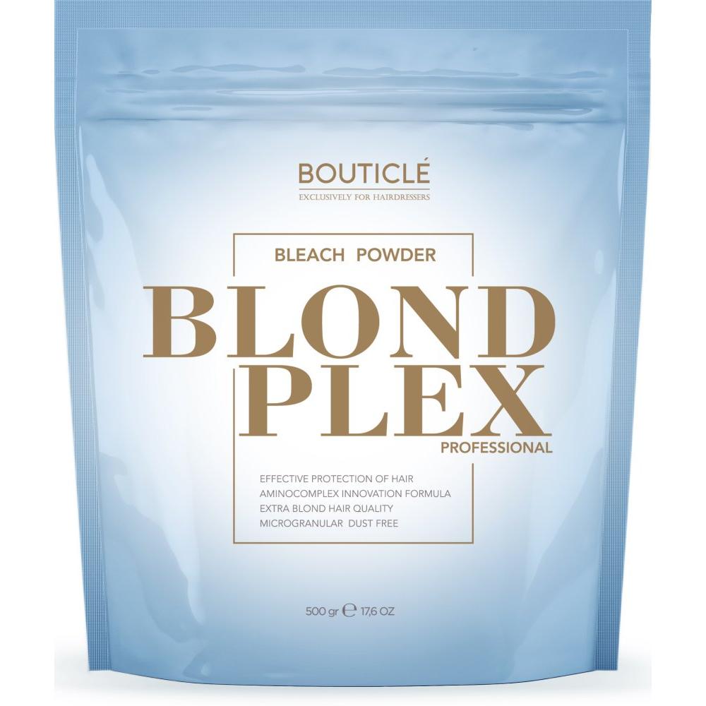Обесцвечивающий порошок с аминокомплексом Blond Plex Powder Bleach (500 г) осветляющий порошок с ароматом мяты blond powder with mint aroma ollin blond performance 729988 500 г