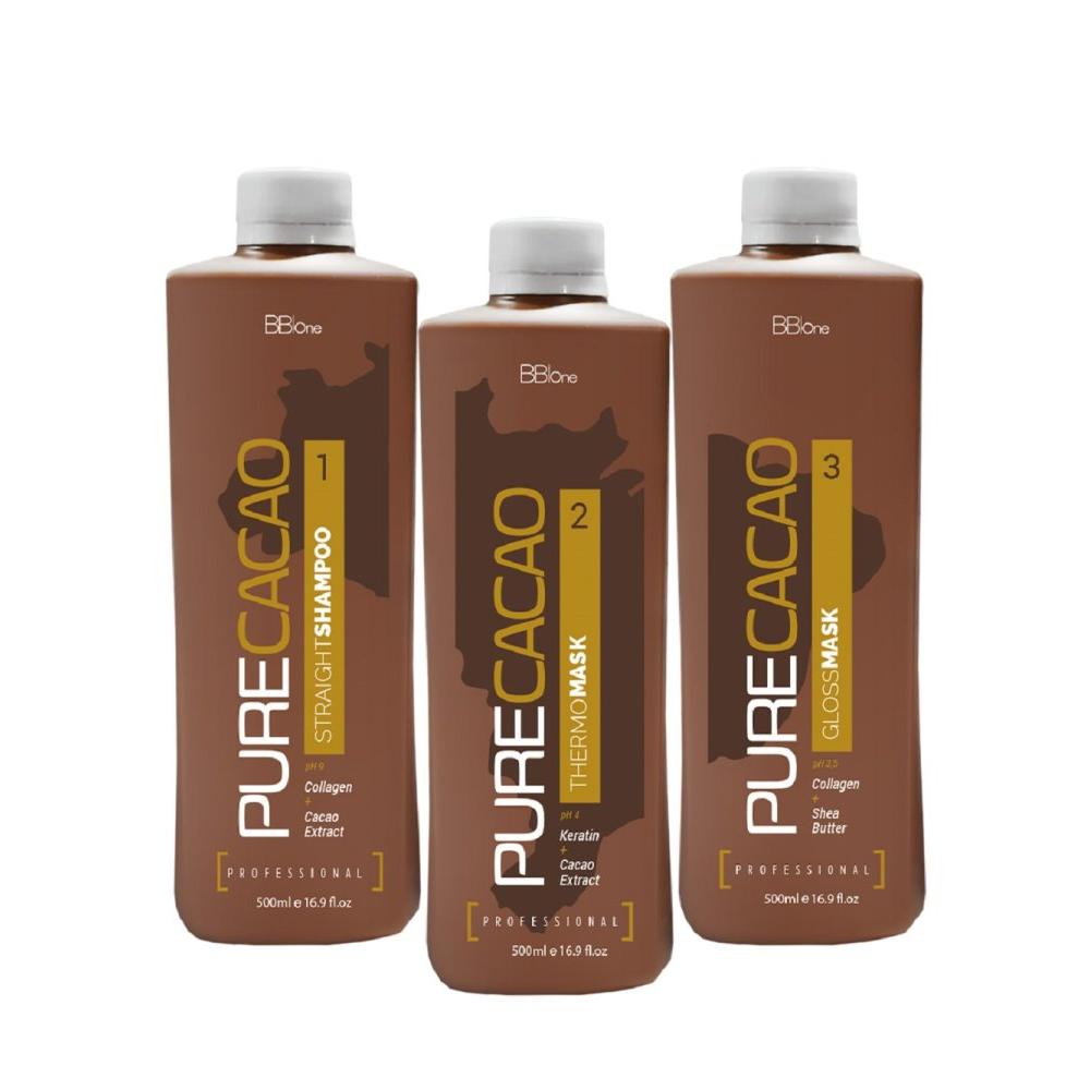 

Набор для кератинового выпрямления волос Pure Cacao