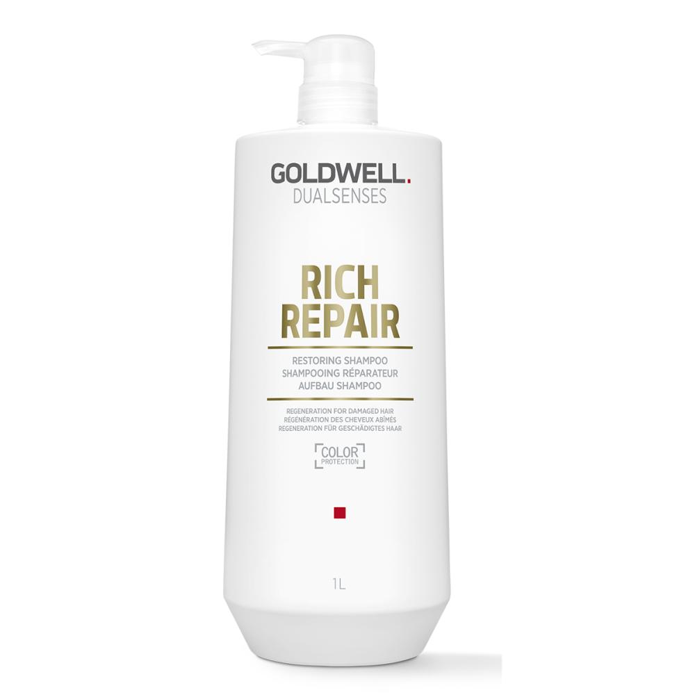 Восстанавливающий шампунь для поврежденных волос Rich Repair Restoring Shampoo (02922, 1000 мл) 02921 Восстанавливающий шампунь для поврежденных волос Rich Repair Restoring Shampoo (02922, 1000 мл) - фото 1