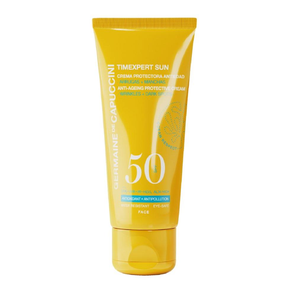 Эмульсия солнцезащитная для лица и тела SPF 50 TE Sun Anti-Ageing Protective Milk SPF 50 inspira cosmetics солнцезащитная эмульсия spf 50 150 мл