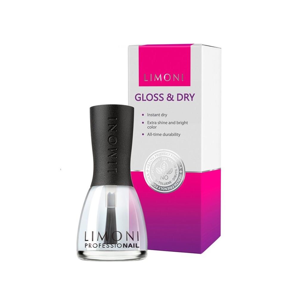 Покрытие Блеск и Сушка Gloss & Dry блеск для губ 4d full sensational lip gloss l026 03 охлаждающий перламутровый 5 5 мл