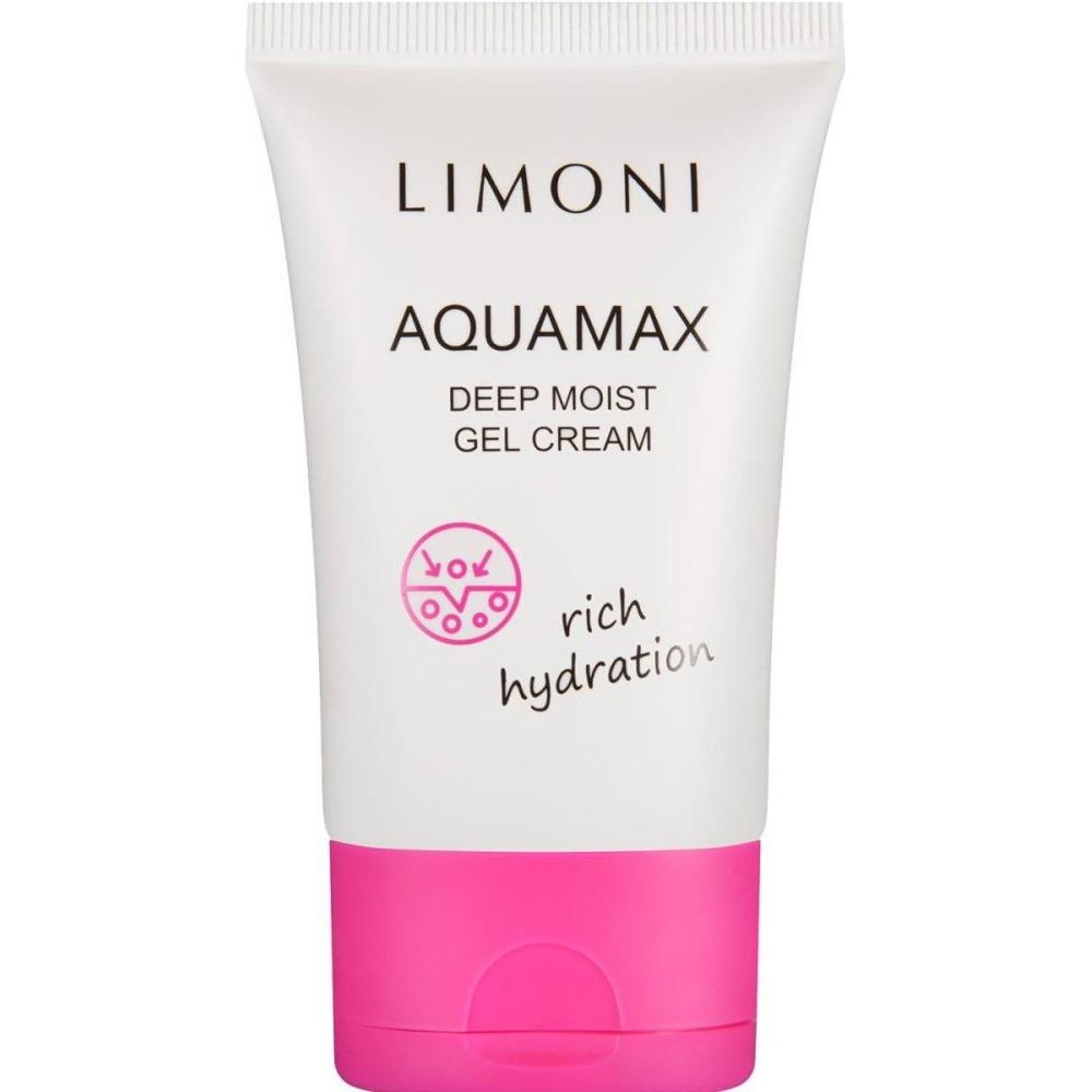 Глубокоувлажняющий гель-крем для лица Aquamax Deep Moist Gel Cream индекс натуральности увлажняющий гель алоэ 98% для лица тела и волос 250