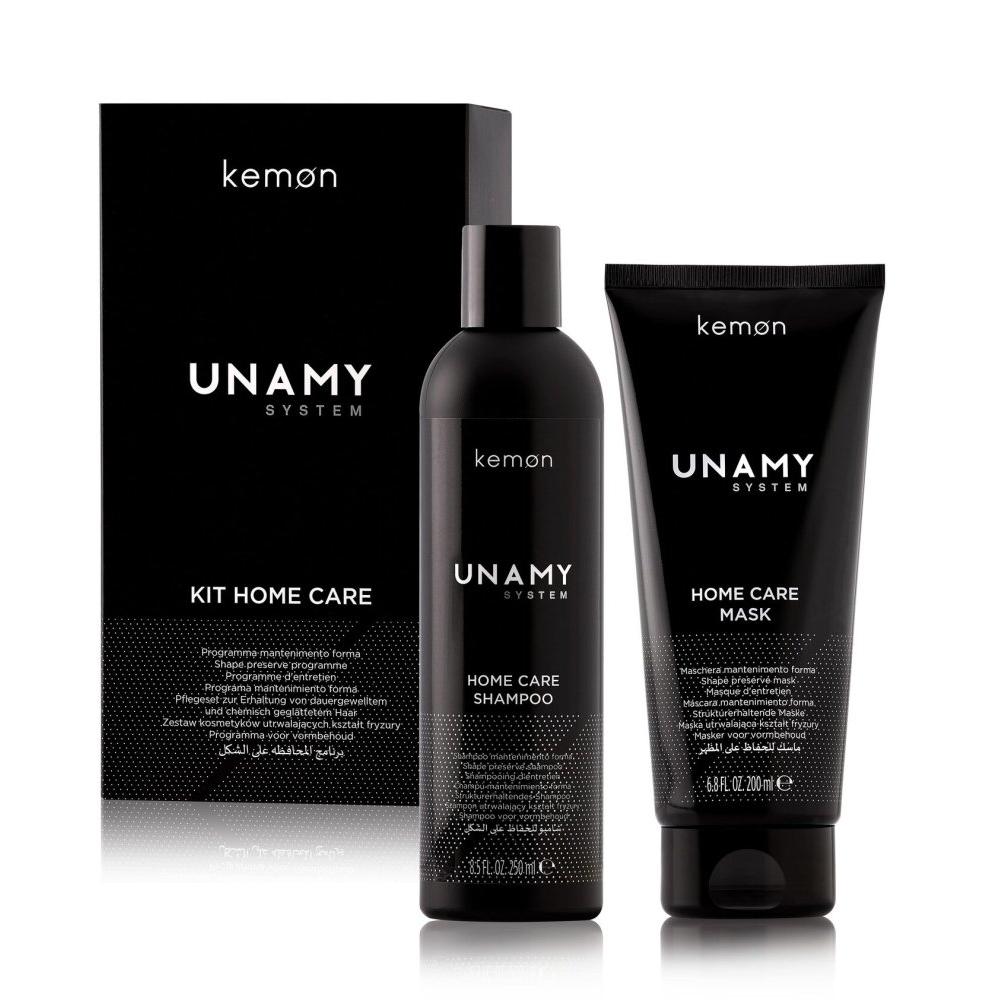 Домашний уход за волосами после завивки/выпрямления Kit Unamy Home Care набор уход за натуральными и слабоповрежденными волосами natural care