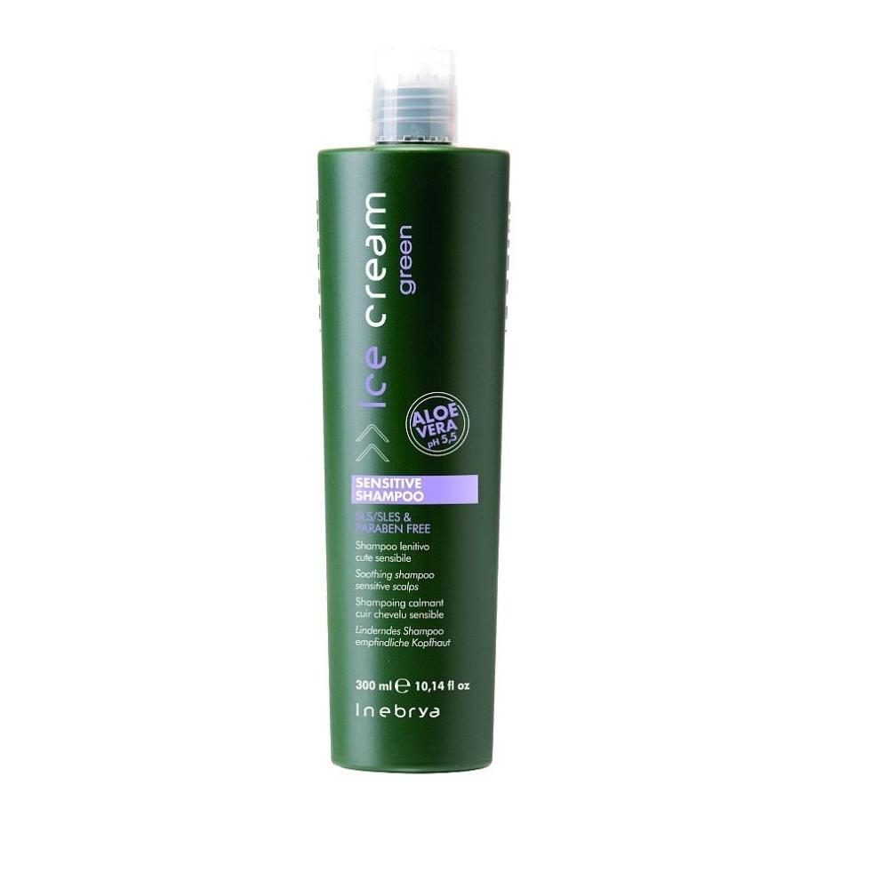 Шампунь для чувствительной кожи головы успокаивающий с алоэ Sensitive Green 48878КН - фото 1