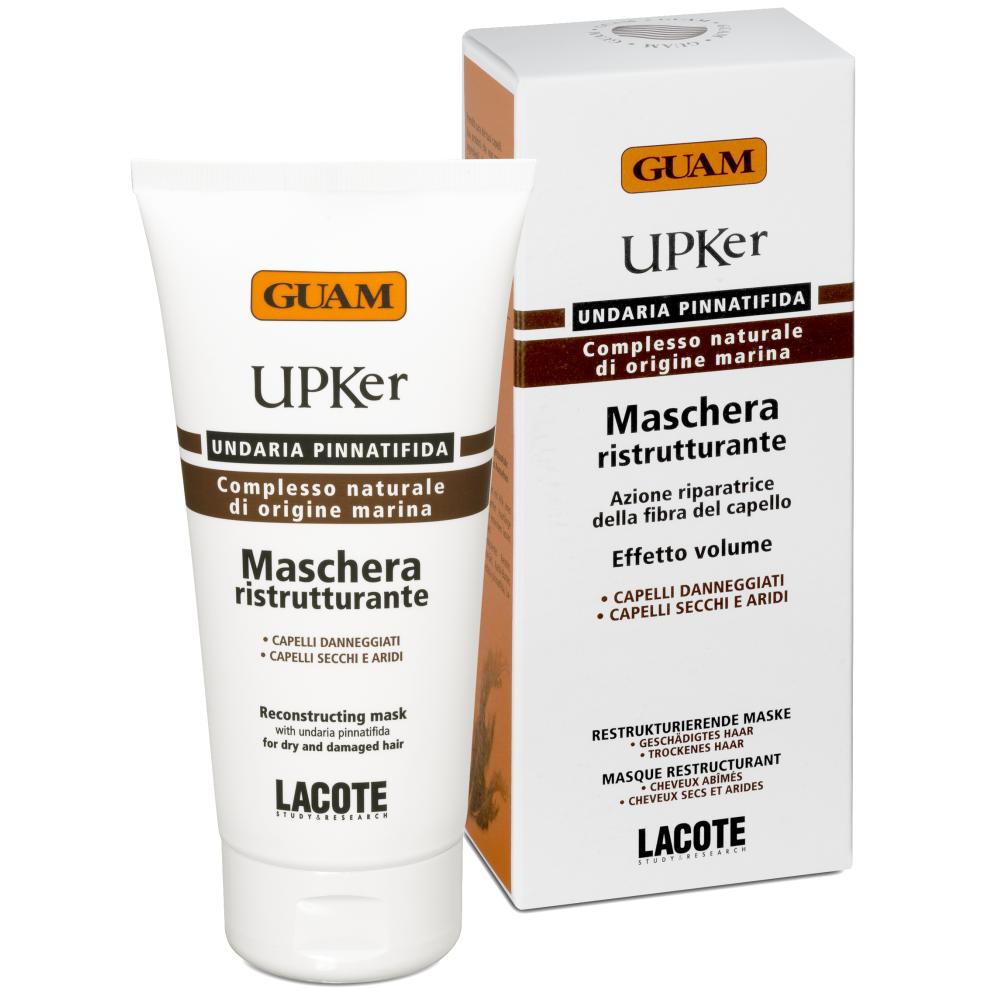 Маска для восстановления сухих секущихся волос UPKer индекс натуральности увлажняющая натуральная маска для сухих волос витамины и пантенол 500