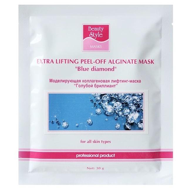 Моделирующая альгинатная лифтинг-маска Голубой бриллиант охлаждающая альгинатная моделирующая лифтинг маска с водорослями cryogenic alginate arctic 7690p 4 150 г