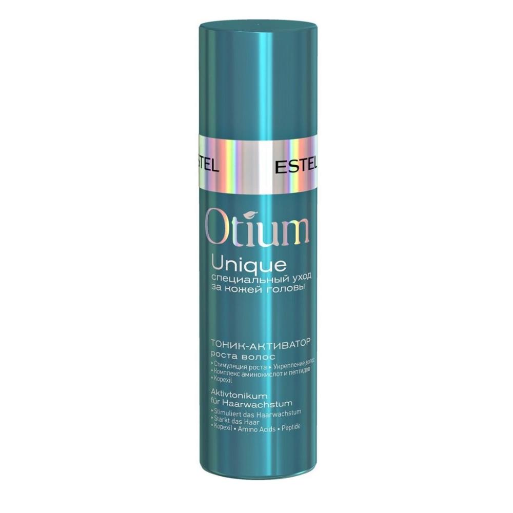 Тоник-активатор роста волос Otium Unique лосьон для замедления роста волос с экстрактом арники
