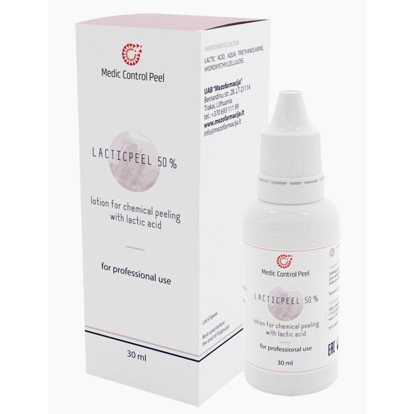 

Лосьон-гель для поверхностного химического пилинга Lacticpeel 50% (341088, 30 мл)