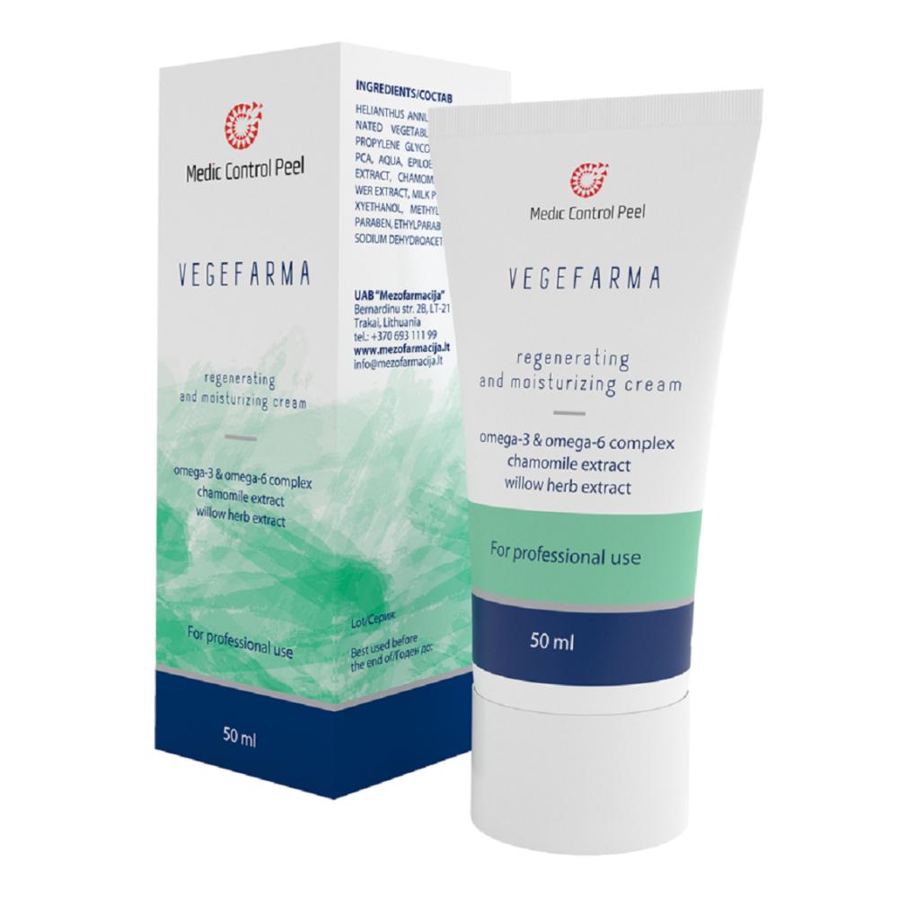Увлажняющий противоспалительный крем для поврежденной кожи Vegefarma Cream (340920, 50 мл) Увлажняющий противоспалительный крем для поврежденной кожи Vegefarma Cream (340920, 50 мл) - фото 1