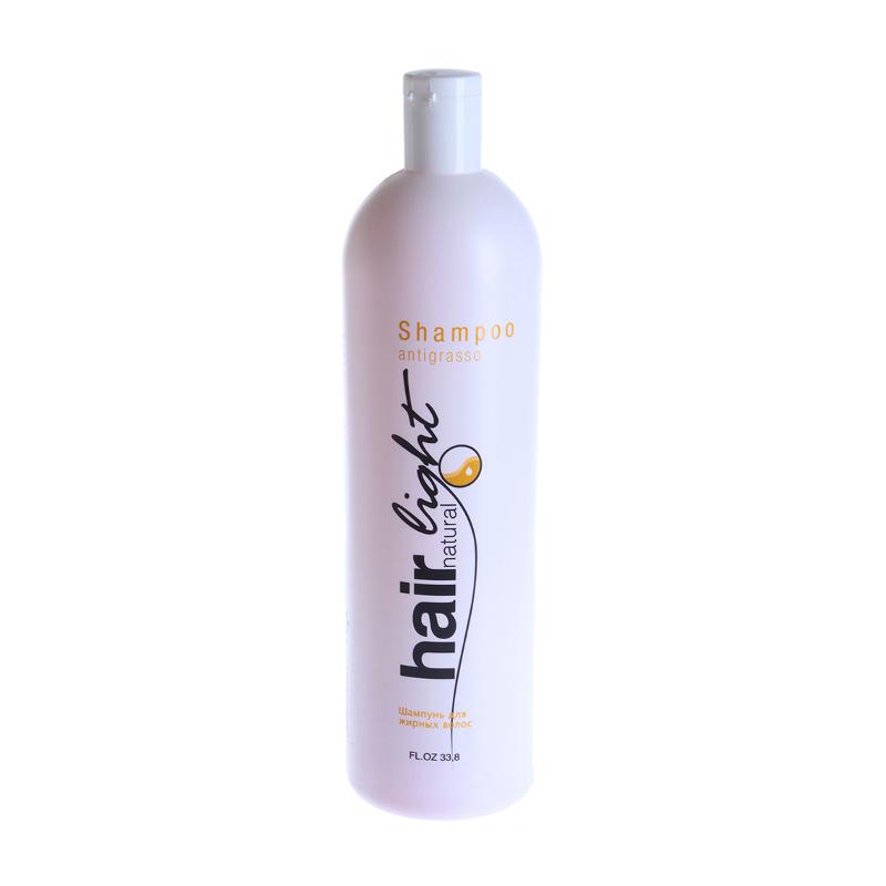 Шампунь для жирных волос Hair Natural Light Shampoo Antigrasso универсальный полимерный воск для депиляции natural multizone 8304 1000 г
