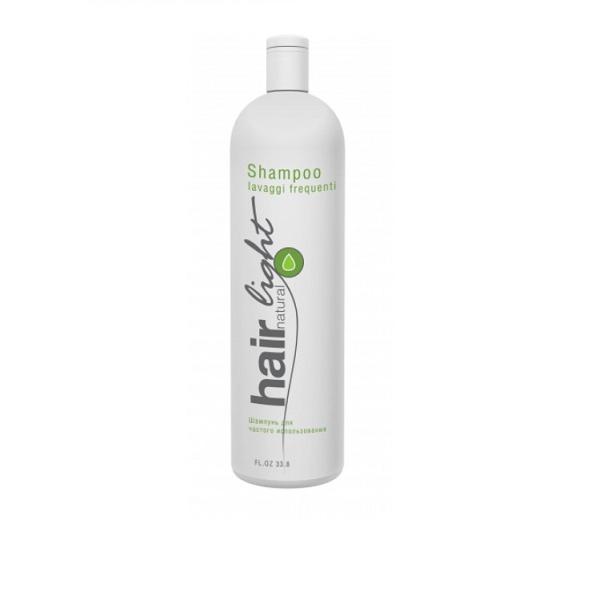 Шампунь для частого использования Hair Natural Light Shampoo Lavaggi Frequenti шампунь с биомаслом арганы hair light bio argan shampoo 255749 lbt14037 250 мл