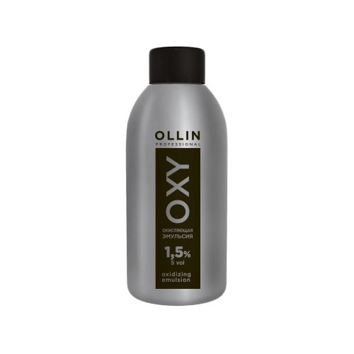 Купить Окисляющая эмульсия 1, 5% 5vol. Oxidizing Emulsion Ollin Oxy (серая) (397519, 90 мл), Ollin Professional (Россия)