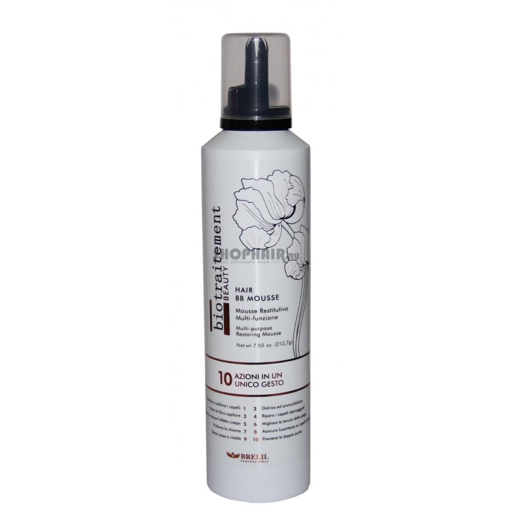 

Восстанавливающий мусс с эффектом кондиционирования Hair BB Mousse