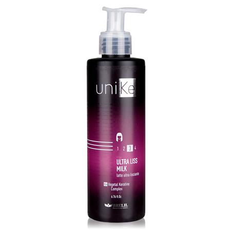 Ультра-разглаживающее молочко для волос Unike Styling