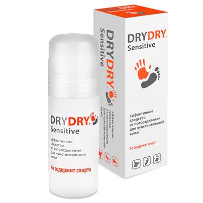 Антиперспирант от потоотделения для чувствительной кожи Dry Dry Sensitive, Dry Dry (Швеция)  - Купить