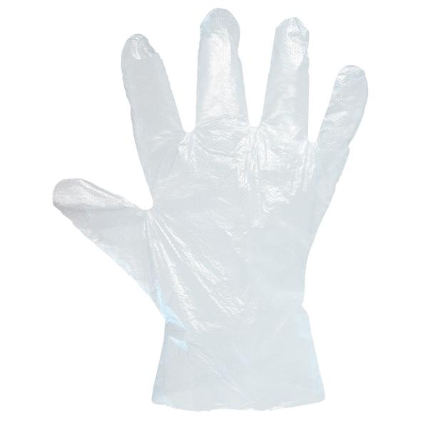 Перчатки полиэтиленовые M прозрачные полиэтиленовые прозрачные удлинённые перчатки размера l 10 мкм