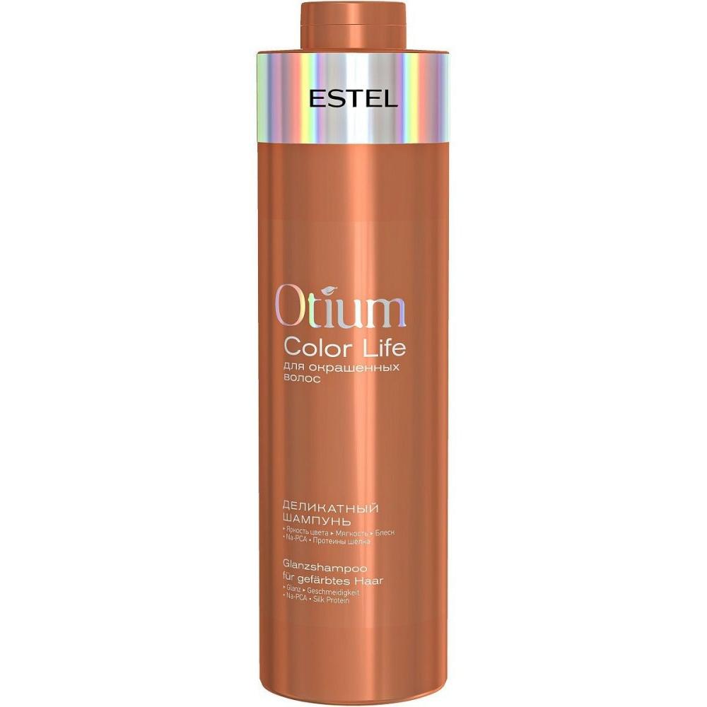 Деликатный шампунь для окрашенных волос Otium Color Life (OTM.6/1000, 1000 мл) OTM.6/1000 Деликатный шампунь для окрашенных волос Otium Color Life (OTM.6/1000, 1000 мл) - фото 1