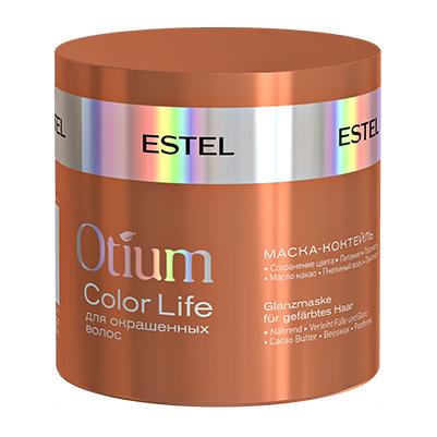 Маска-коктейль для волос Яркость цвета Otium Color Life