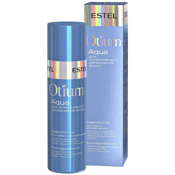 Сыворотка для волос Экспресс-увлажнение Otium Aqua ав1918 биомаска альгинатная для волос экспресс восстановление живые водоросли 200