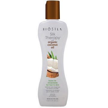 Купить Несмываемое средство с органическим кокосовым маслом для волос и кожи Biosilk Silk Therapy (167 мл), Biosilk (США)