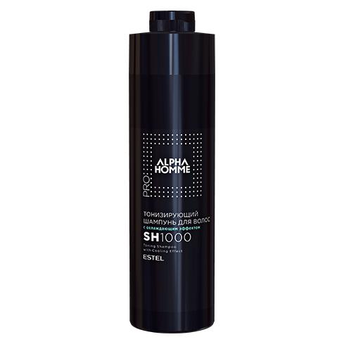 Тонизирующий шампунь для волос с охлаждающим эффектом Estel Alpha Homme Pro