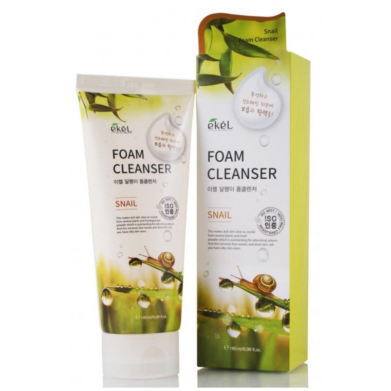 Пенка для умывания с муцином улитки Ekel Snail Foam Cleanser от Kosmetika proff