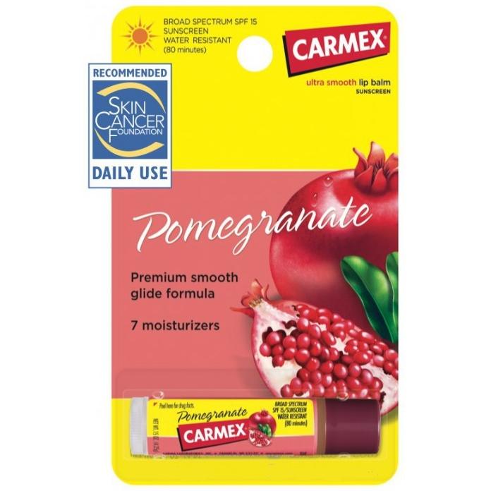 Бальзам для губ Гранат в стике Carmex Pomegranate Twist