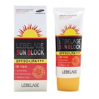 Купить Солнцезащитный крем для лица SPF50+/ PA+++ (110127, 30 мл), Lebelage (Корея)