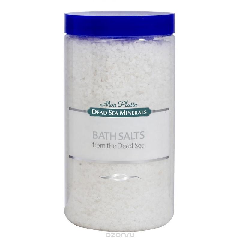 Купить Натуральная белая соль Мёртвого моря (DSM54, 1000 г), Mon Platin (Израиль)