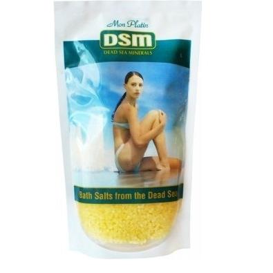 Купить Натуральная желтая соль Мёртвого моря с ароматическими маслами, Mon Platin (Израиль)