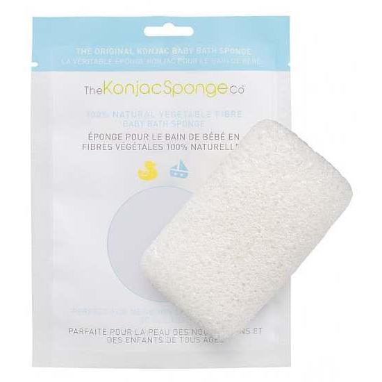Спонж детский для мытья тела Konjac Sponge Baby Bath White 801070 - фото 1